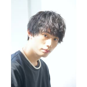 メンズヘア整形スパイラルパーマ波巻きツイストメンズパーマ髪型 - メンズヘア整形サロン GOALD 名古屋 栄【メンズヘアセイケイサロン ゴールド ナゴヤサカエ】掲載中