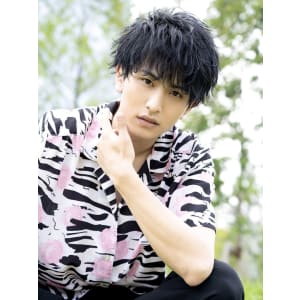 メンズヘア整形スパイラルパーマ波巻きツイストメンズパーマ髪型 - メンズヘア整形サロン GOALD 名古屋 栄【メンズヘアセイケイサロン ゴールド ナゴヤサカエ】掲載中