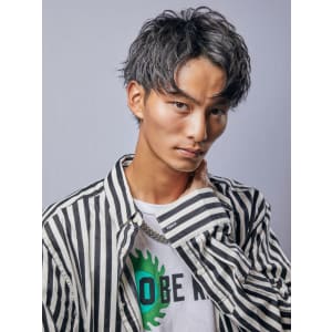 メンズヘア整形スパイラルパーマ波巻きツイストメンズパーマ髪型 - メンズヘア整形サロン GOALD 名古屋 栄【メンズヘアセイケイサロン ゴールド ナゴヤサカエ】掲載中