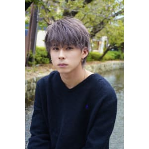 メンズヘア整形スパイラルパーマ波巻きツイストメンズパーマ髪型