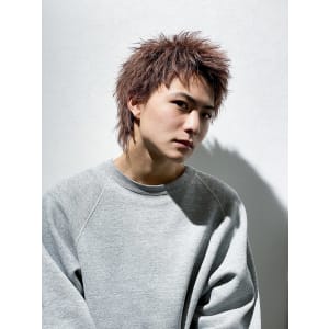 メンズヘア整形スパイラルパーマ波巻きツイストメンズパーマ髪型