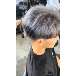 メンズヘア整形スパイラルパーマ波巻きツイストメンズパーマ髪型
