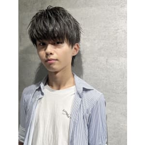 メンズヘア整形スパイラルパーマ波巻きツイストメンズパーマ髪型