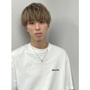 メンズヘア整形スパイラルパーマ波巻きツイストメンズパーマ髪型
