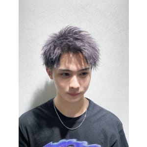 メンズヘア整形スパイラルパーマ波巻きツイストメンズパーマ髪型