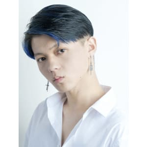 メンズヘア整形スパイラルパーマ波巻きツイストメンズパーマ髪型