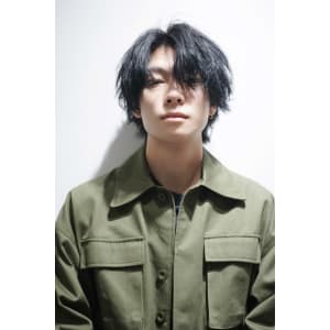 メンズヘア整形スパイラルパーマ波巻きツイストメンズパーマ髪型