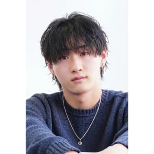 メンズヘア整形スパイラルパーマ波巻きツイストメンズパーマ髪型