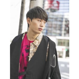 メンズヘア整形スパイラルパーマ波巻きツイストメンズパーマ髪型