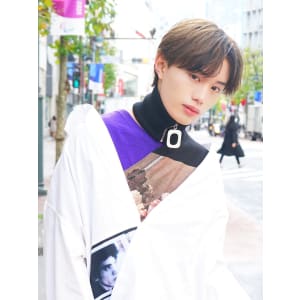 メンズヘア整形スパイラルパーマ波巻きツイストメンズパーマ髪型