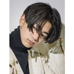メンズヘア整形スパイラルパーマ波巻きツイストメンズパーマ髪型