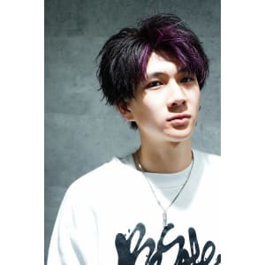 メンズヘア整形スパイラルパーマ波巻きツイストメンズパーマ髪型