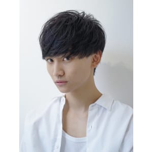 メンズヘア整形スパイラルパーマ波巻きツイストメンズパーマ髪型
