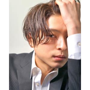 メンズヘア整形スパイラルパーマ波巻きツイストメンズパーマ髪型