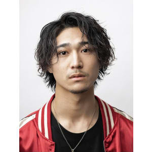 メンズヘア整形スパイラルパーマ波巻きツイストメンズパーマ髪型