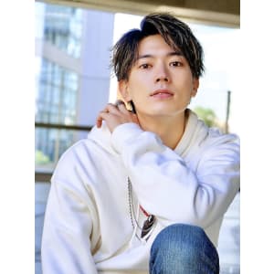 メンズヘア整形スパイラルパーマ波巻きツイストメンズパーマ髪型