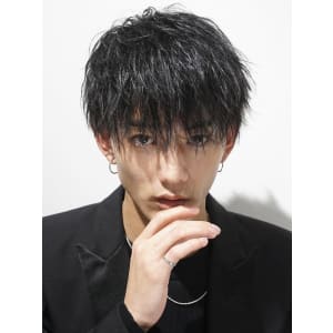 メンズヘア整形スパイラルパーマ波巻きツイストメンズパーマ髪型