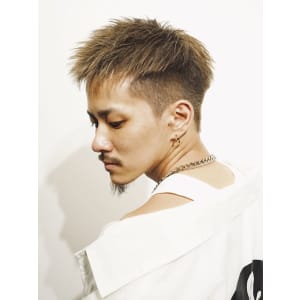 メンズヘア整形スパイラルパーマ波巻きツイストメンズパーマ髪型