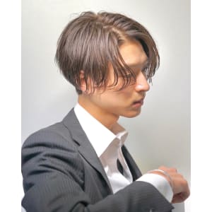 メンズヘア整形スパイラルパーマ波巻きツイストメンズパーマ髪型