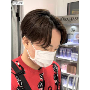 メンズヘア整形スパイラルパーマ波巻きツイストメンズパーマ髪型