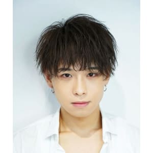 メンズヘア整形スパイラルパーマ波巻きツイストメンズパーマ髪型
