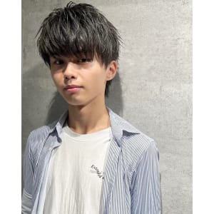 メンズヘア整形スパイラルパーマ波巻きツイストメンズパーマ髪型