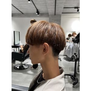 メンズヘア整形スパイラルパーマ波巻きツイストメンズパーマ髪型
