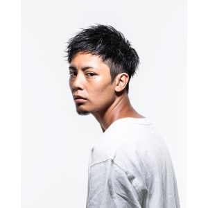 メンズヘア整形スパイラルパーマ波巻きツイストメンズパーマ髪型