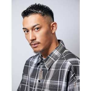 メンズヘア整形スパイラルパーマ波巻きツイストメンズパーマ髪型