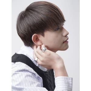 メンズヘア整形スパイラルパーマ波巻きツイストメンズパーマ髪型