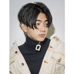 メンズヘア整形スパイラルパーマ波巻きツイストメンズパーマ髪型