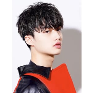 メンズヘア整形スパイラルパーマ波巻きツイストメンズパーマ髪型