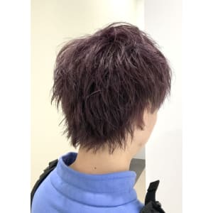 メンズヘア整形スパイラルパーマ波巻きツイストメンズパーマ髪型