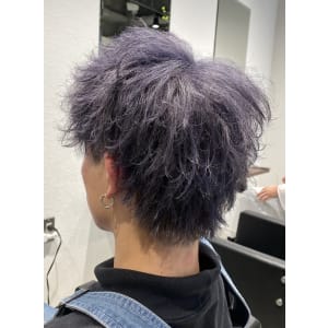 メンズヘア整形スパイラルパーマ波巻きツイストメンズパーマ髪型