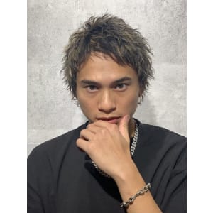 メンズヘア整形スパイラルパーマ波巻きツイストメンズパーマ髪型