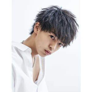 メンズヘア整形スパイラルパーマ波巻きツイストメンズパーマ髪型