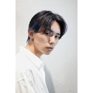メンズヘア整形スパイラルパーマ波巻きツイストメンズパーマ髪型