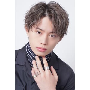メンズヘア整形スパイラルパーマ波巻きツイストメンズパーマ髪型