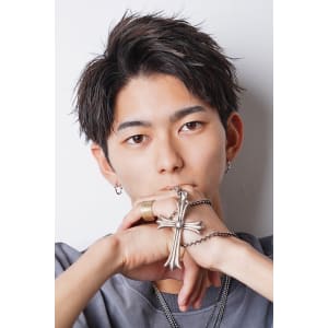 メンズヘア整形スパイラルパーマ波巻きツイストメンズパーマ髪型