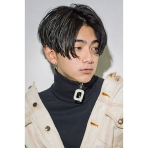 メンズヘア整形スパイラルパーマ波巻きツイストメンズパーマ髪型