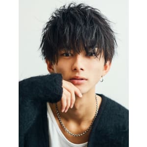 メンズヘア整形スパイラルパーマ波巻きツイストメンズパーマ髪型