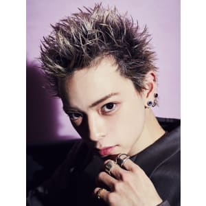メンズヘア整形スパイラルパーマ波巻きツイストメンズパーマ髪型