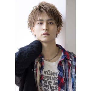 メンズヘア整形スパイラルパーマ波巻きツイストメンズパーマ髪型