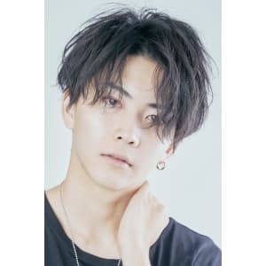 メンズヘア整形スパイラルパーマ波巻きツイストメンズパーマ髪型