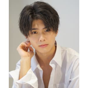 メンズヘア整形スパイラルパーマ波巻きツイストメンズパーマ髪型