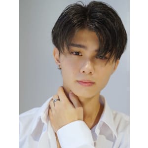 メンズヘア整形スパイラルパーマ波巻きツイストメンズパーマ髪型