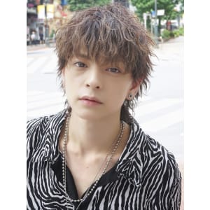 メンズヘア整形スパイラルパーマ波巻きツイストメンズパーマ髪型