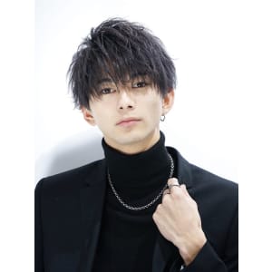 メンズヘア整形スパイラルパーマ波巻きツイストメンズパーマ髪型