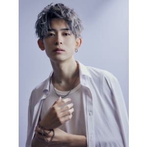メンズヘア整形スパイラルパーマ波巻きツイストメンズパーマ髪型