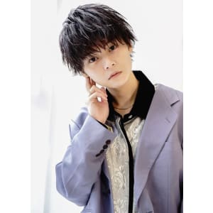 メンズヘア整形スパイラルパーマ波巻きツイストメンズパーマ髪型